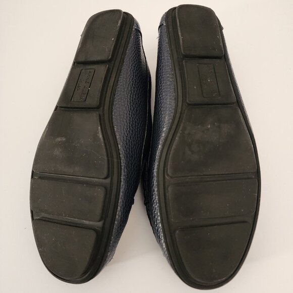 Anne Klein AK Women's iflex Driving Moccasin Navy Blue Size 9M - Picture 4 of 4